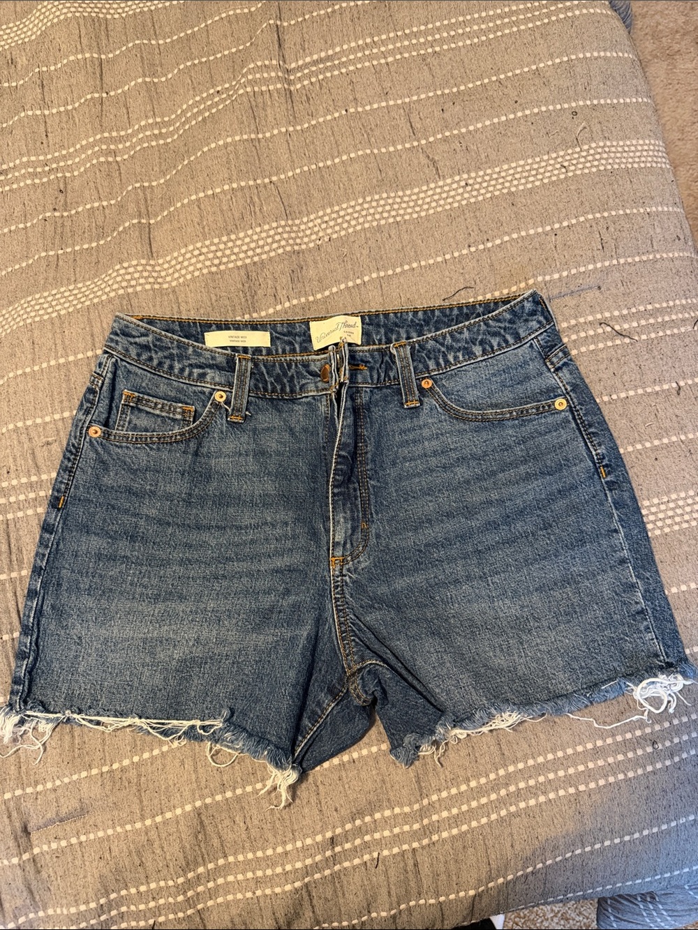 Universal Thread Women's Blue Denim Cutoff Shorts